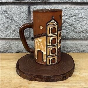 Vintage Cuban artist Fernando Velazquez Torres 2001 Ceramic Mug